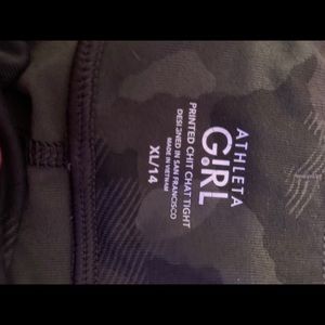 Athletes Camo leggings